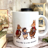11oz Ceramic Mug - Every Day Is A New Adventure - Foxwood Tales