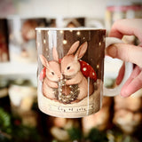 11oz Ceramic Mug - Cup Of Cosy (Christmas Bunnies)