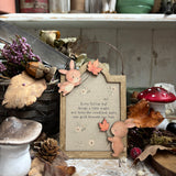 Hanging Decoration - Every falling leaf brings a little magic