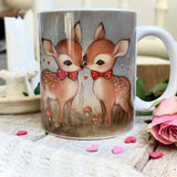 Lovely Deer 11oz Ceramic Mug