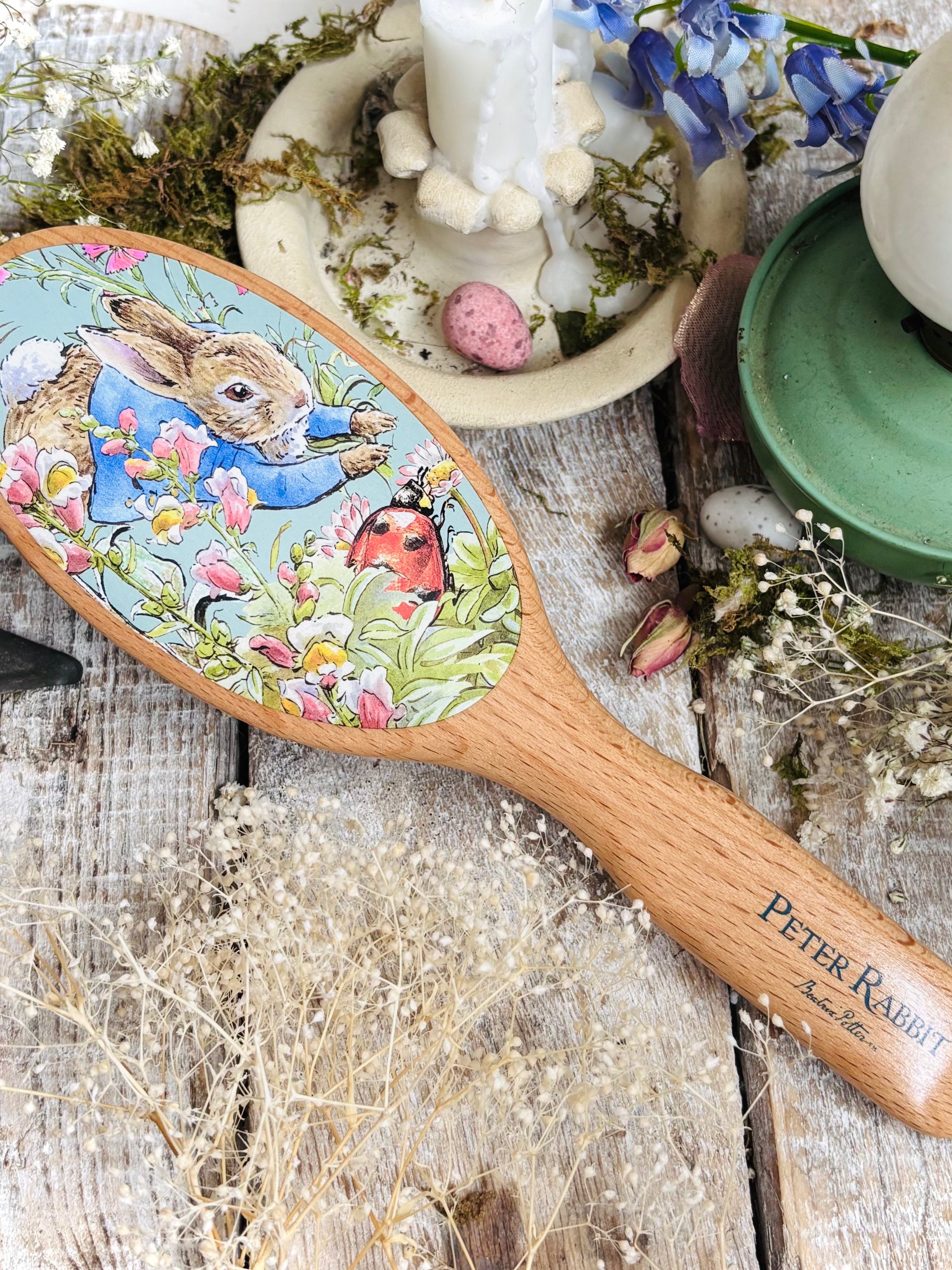 Brush Rabbbit Peter Rabbit Large Bristle Hairbrush – Ava Loves Rosie