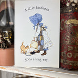 Holly Hobbie Postcard - A Little Kindness