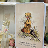 Holly Hobbie Tin - When The Sky Is Grey