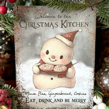 Aluminium Sign - Christmas Kitchen