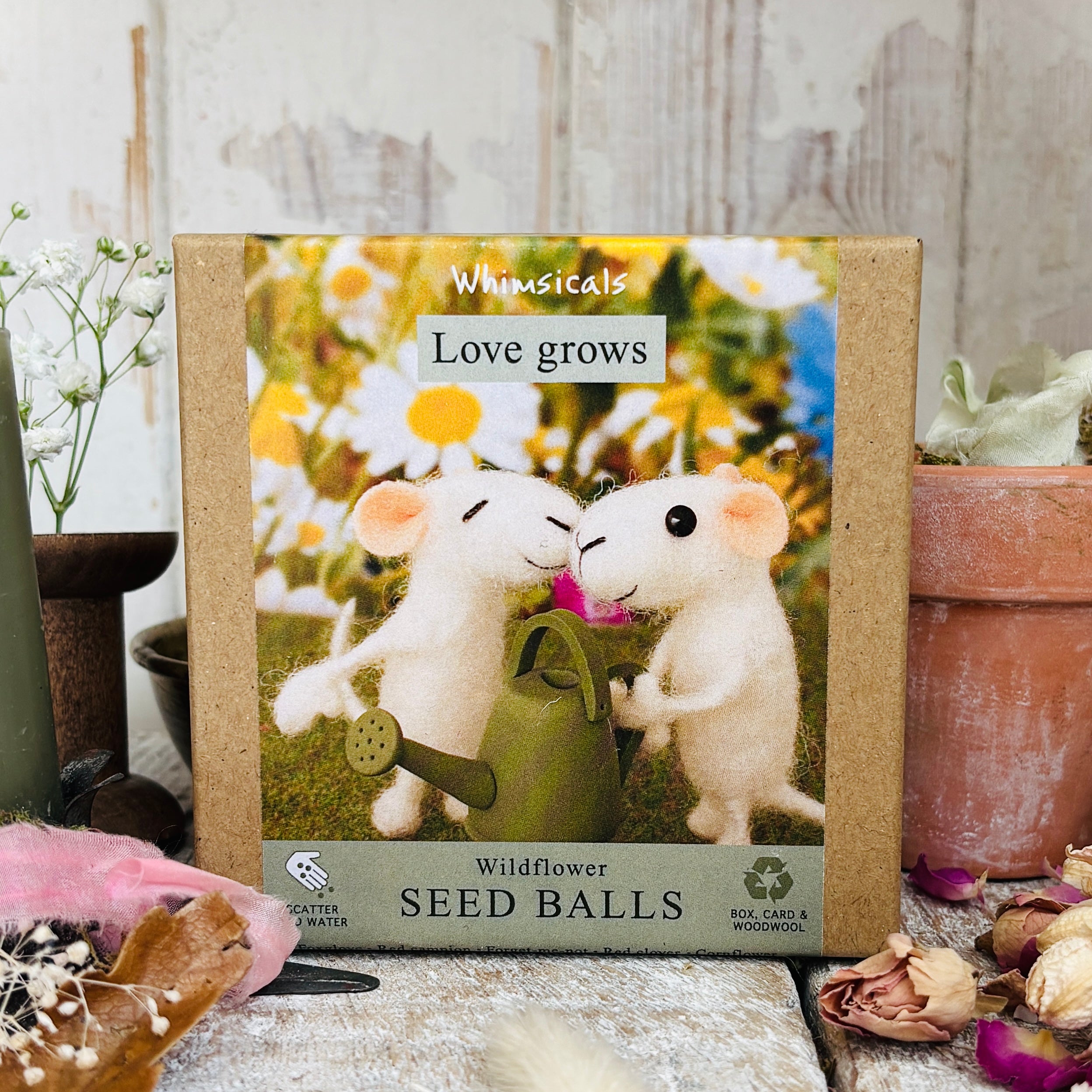 Wildflower Seed Balls - Little Mice - Whimsicals By Desito