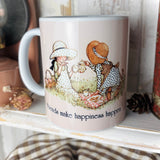 Holly Hobbie 11oz Ceramic Mug - Friends Make Happiness Happen