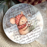 Little Snowdrop Mouse Tin