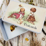 Holly Hobbie - The World Of Holly Hobbie Postcard Collection In Tin