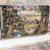 Cute Rectangular Tin - There is Quiet Magic All Around Us - Foxwood Tales