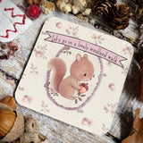 Cute Coaster - Let’s go on a lovely woodland walk