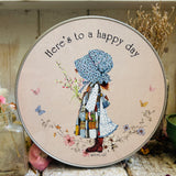 Holly Hobbie Tin - Here’s To A Happy Day