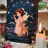 Aluminium Sign - It Was On A Starry Night