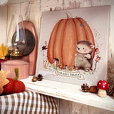 Glass Chopping/Serving Board - Pumpkin Season - Autumn 25