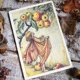 Flower Fairies Wooden Postcard - Apple Fairy