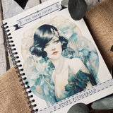 A5 Spiral Bound Notebook - Literary Classics - The Great Gatsby