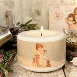 Sweet Little Ceramic Tea Light Holder - Angel