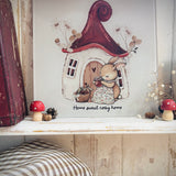 Glass Chopping/Serving Board - Home Sweet Cosy Home  - Autumn 25