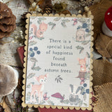 Wooden Picture Plaque - There is a special kind of happiness
