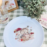 Cute 8” Ceramic Plate - Little Hedgehog
