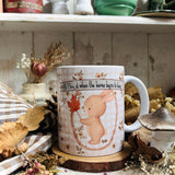 11oz Ceramic Mug - Oh I love it when the leaves begin to turn