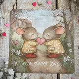 Cute Coaster - Love, Sweet Love