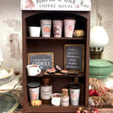 Maple & Oak Cute Miniature Coffee House