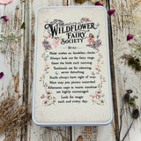 Wildflower Fairy Society Tin