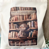 Little Mole Lending Library Tote Bag