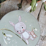 Cute Tin - Snowdrop Season Bunny