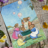 Postcard - Soap Bubbles - Margaret Tempest