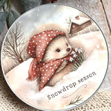 Snowdrop Season Tin