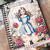 A5 Spiral Bound Notebook - Literary Classics - Alice In Wonderland