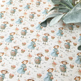 Three Sheets Of Printed Gift Wrap - Sweet Vintage Girl #2
