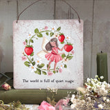 Aluminium Sign - The world is full of quiet magic