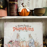 Aluminium Sign - Pumpkin Patch