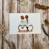 Holly Hobbie - The World Of Holly Hobbie Postcard Collection In Tin