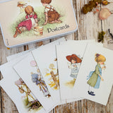Holly Hobbie - The World Of Holly Hobbie Postcard Collection In Tin