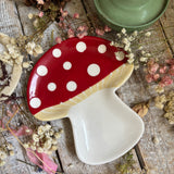 Woodland Toadstool Mini Plate/Trinket Tray