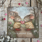 Cute Coaster - Love, Sweet Love