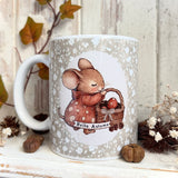 11oz Ceramic Mug - Hello Autumn - Mouse - Autumn 25