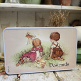 Holly Hobbie - The World Of Holly Hobbie Postcard Collection In Tin