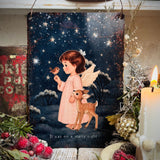 Aluminium Sign - It Was On A Starry Night