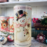 White Chocolate & Raspberry Shortbread Cookies Drum