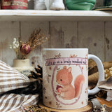 11oz Ceramic Mug - Let’s go on a lovely woodland walk