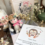 The Hoglets Of Thistledown Hollow - Summer Collection - Rose