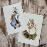 Holly Hobbie - The World Of Holly Hobbie Postcard Collection In Tin