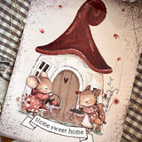 A4 Aluminium Sign - Home Sweet Home  - Autumn 25
