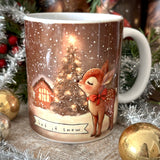 11oz Ceramic Mug - Let It Snow