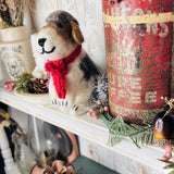 Billy The Fox Terrier Felted Decoration