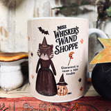 11oz Ceramic Mug - Miss Whisker’s Wand Shoppe - Halloween 25